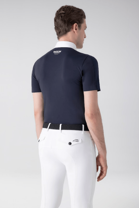 Equiline - COELLEC Men's S/S Tech-Piquet Show Shirt SS24 - Exceptional Equestrian