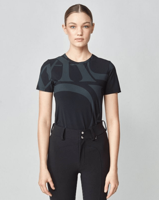 YAGYA - Monogram Short Sleeve Shirt - Exceptional Equestrian