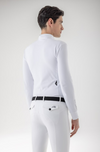 Equiline - Coonac Men's Competition Polo Shirt - White - FW24