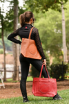 Tucker Tweed - Sonoma Shoulder Bag: Hunter/Jumper