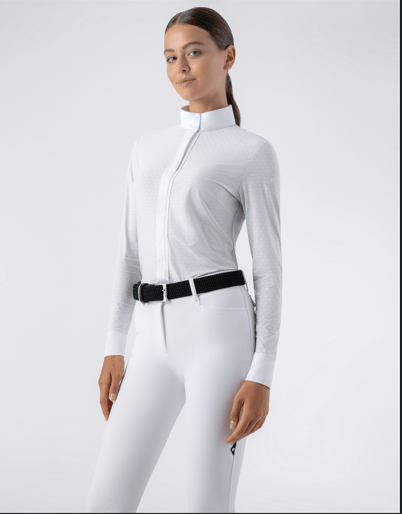 EQUILINE FW26 EQTOCK - Women's Long-Sleeve Show Shirt