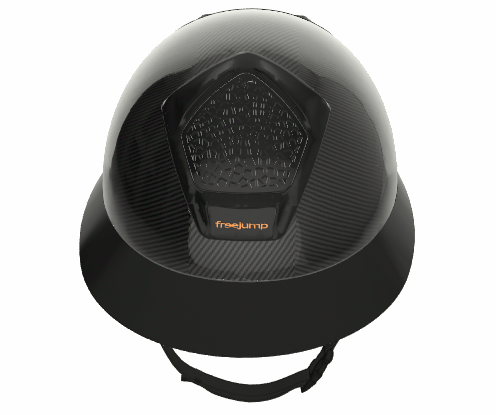 Freejump - Voronoï Carbon Helmet with Temporal Protection - Wide