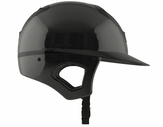 Freejump - Voronoï Carbon Helmet with Temporal Protection - Wide