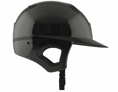Freejump - Voronoï Carbon Helmet with Temporal Protection - Wide