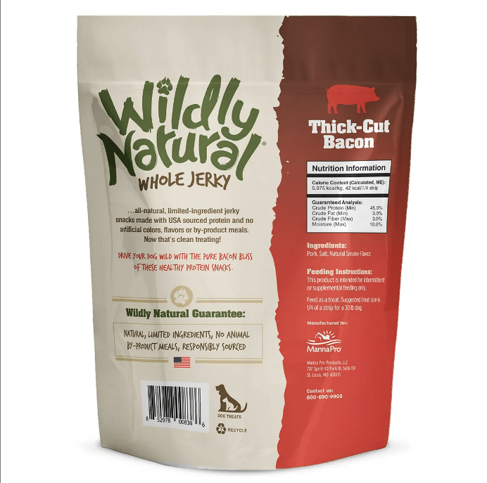 Wildly Natural Whole Jerky Strips for Dogs - Exceptional Equestrian 