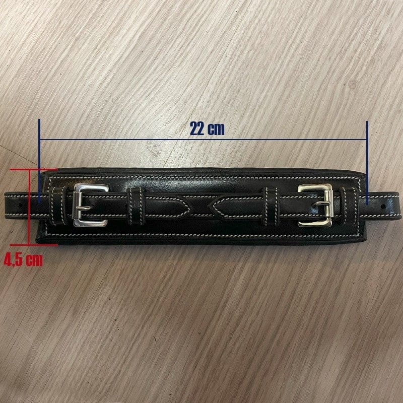 Jump'In Small Flat cheek leather Hackamore rectangle nose