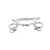 Jump'In French mouth small cheek flat reclining Pelham bit