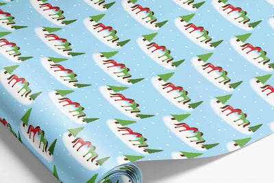 Mare Modern Goods - Gift Wrap - Snow Ponies