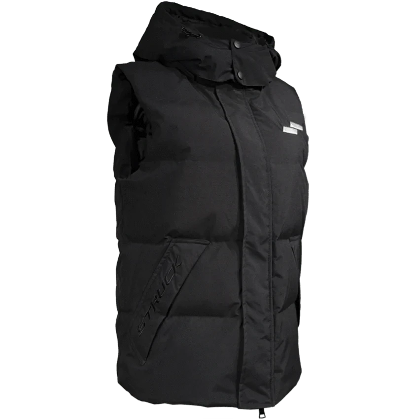 Struck - Down Vest: Black - Exceptional Equestrian 