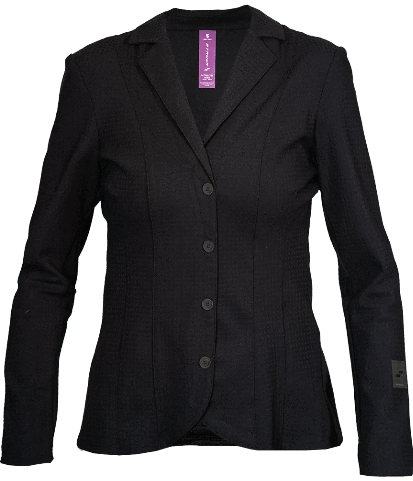 STRUCK WOMEN'S TONAL SHACKET AIR: BLACK - Exceptional Equestrian 