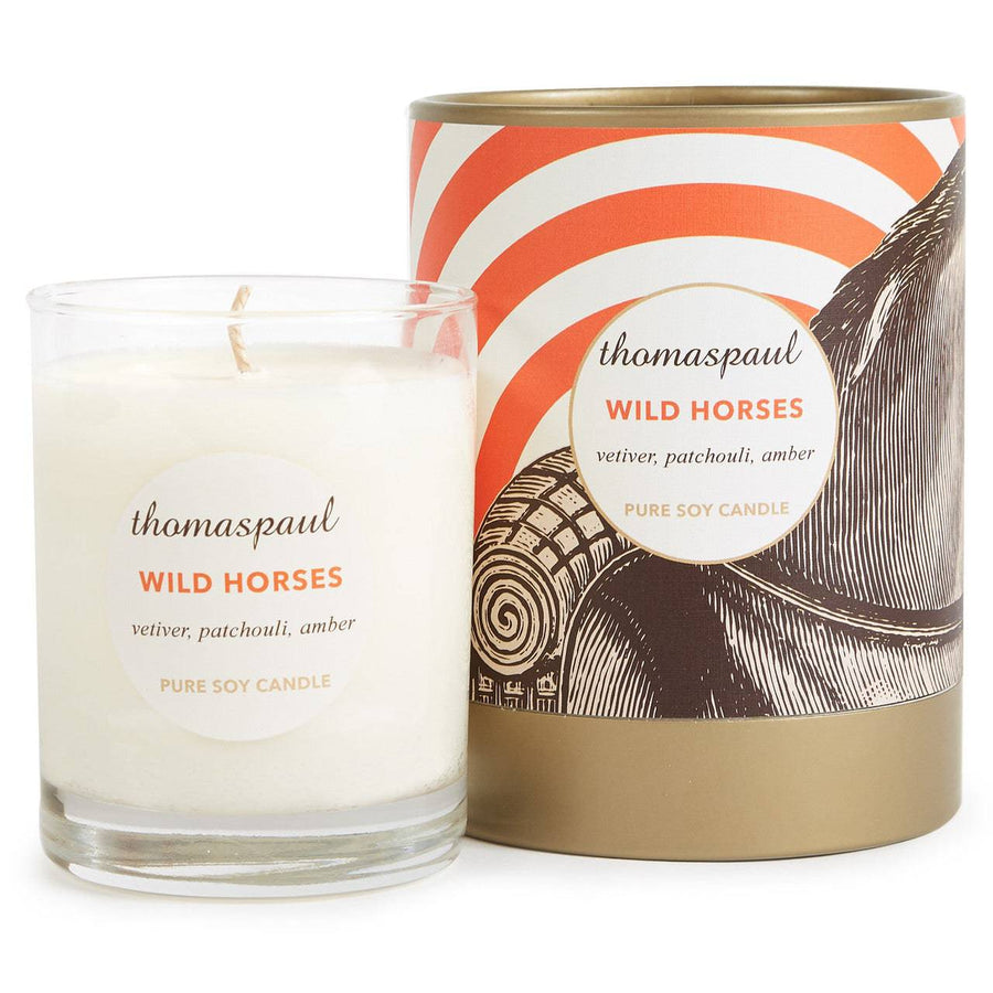ThomasPaul Wild Horses Scented Candle - Exceptional Equestrian 