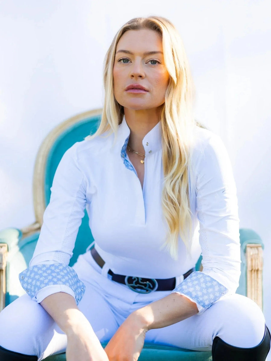 RJ Classics - Tori LS Show Shirt - Charlie's Turtles - SS25 (Medium Only)