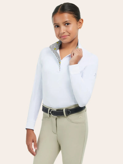 RJ Classics - Tori Junior LS Show Shirt - Smiley - SS25