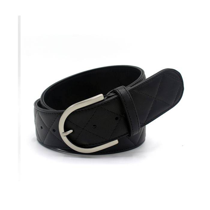 Tailored Sportsman Quilted C Belts Black - Exceptional Equestrian