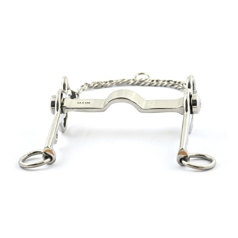 Jump'In Thin flat reclining Pelham bit