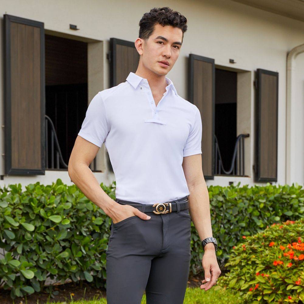 RJ Classics - Tyler Blue Label Men's Show Shirt - Exceptional Equestrian