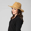San Diego Hat Co. - Naturally Sweet - Womens Ultrabraid Fedora with Floral Details
