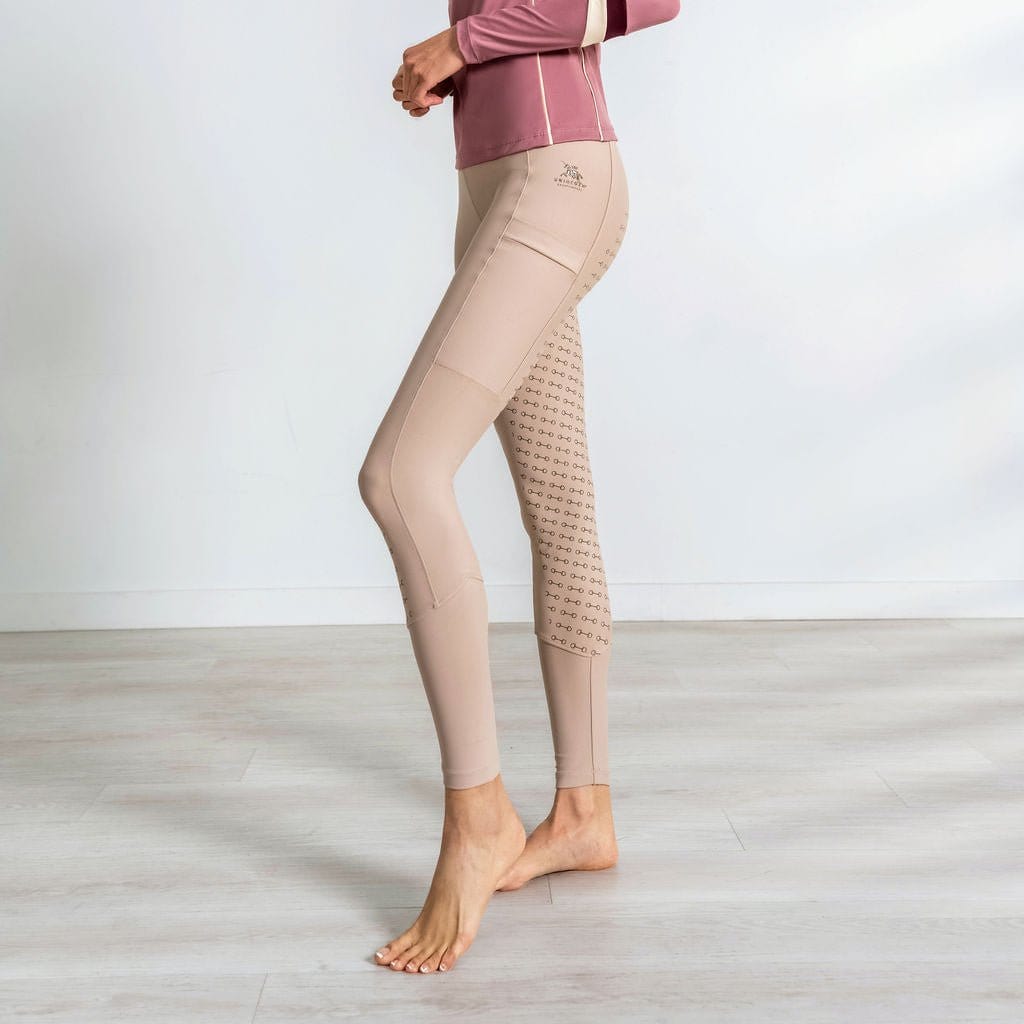 Hi-Rise Equestrian Tights "Hunter"