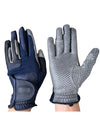 Correct Connect™ - Coppertech™️ Oil-Tac ™️ Leather Premium Riding Riding Glove - Navy