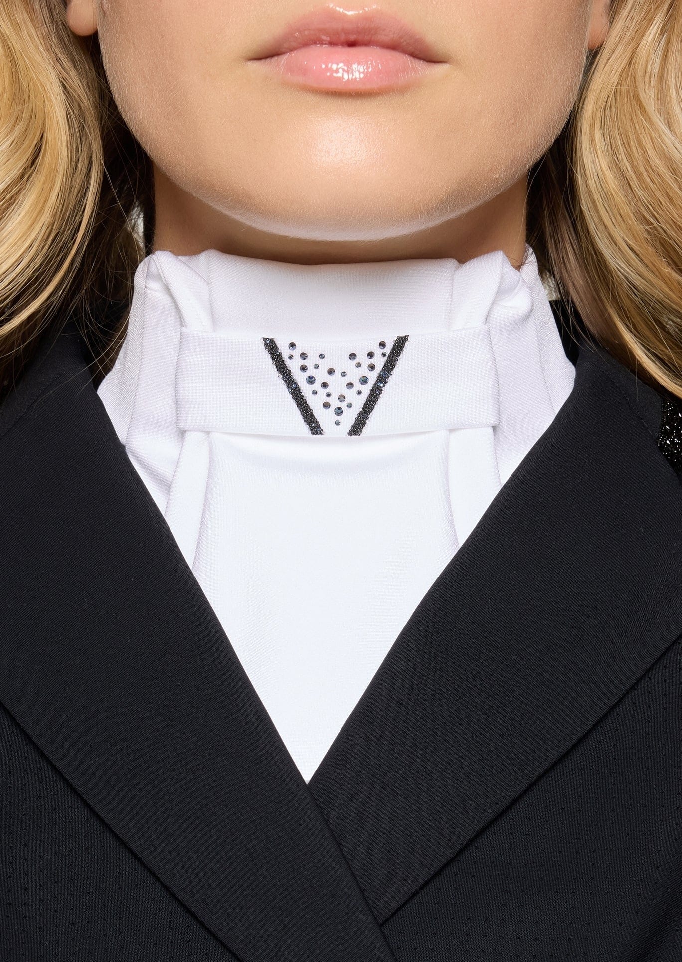 Samshield - Plastron Crystal Fabric Triangle- SS26