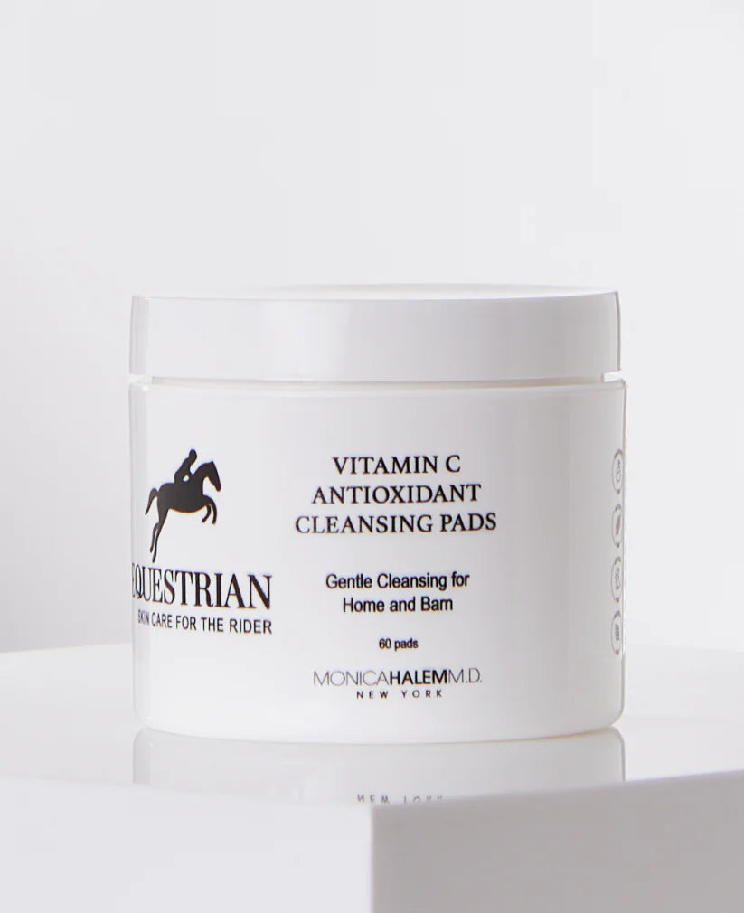 Monica Halem Equestrian Skincare - Vitamin C Antioxidant Cleansing Pads