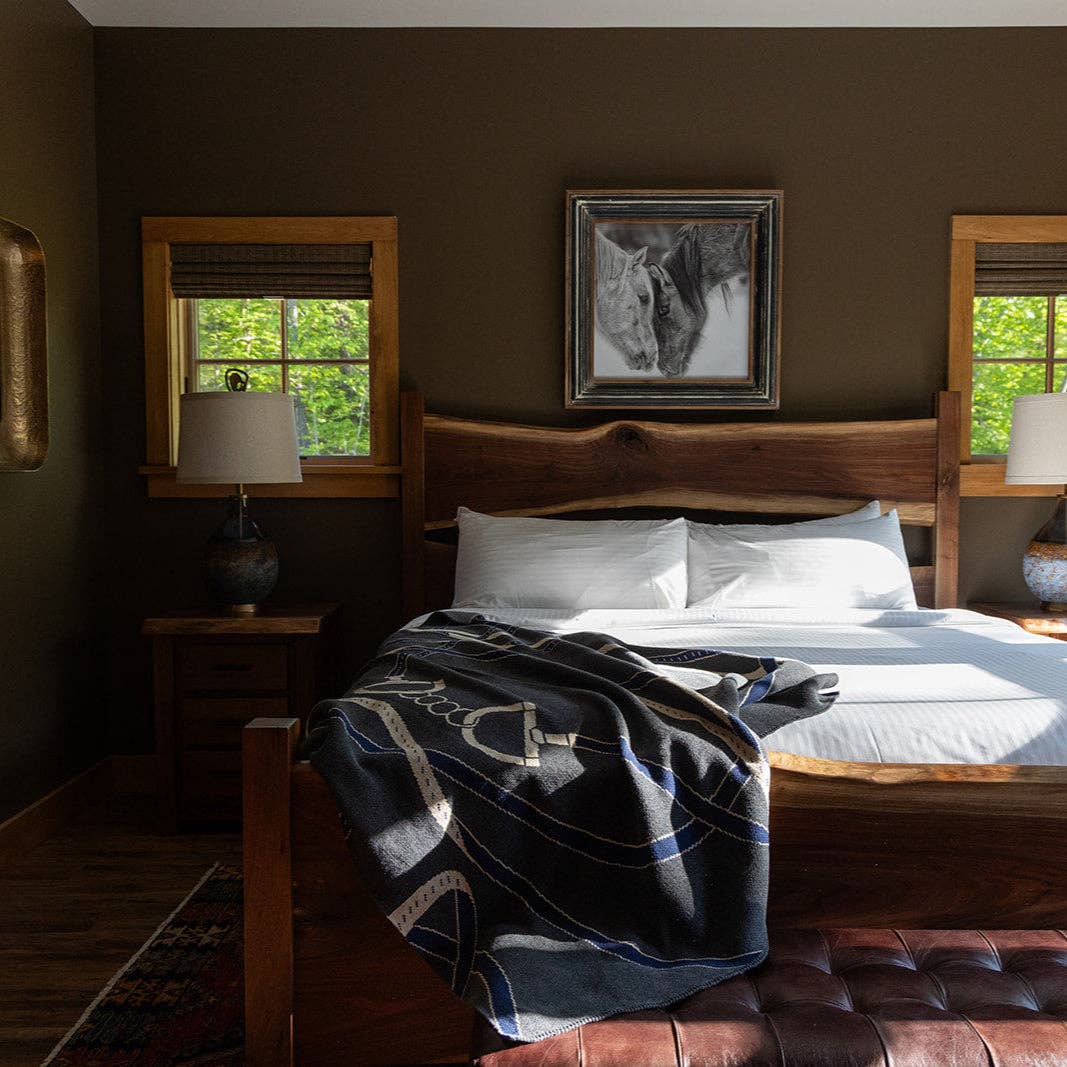 In2Green - Equestrian Tack Throw Blanket