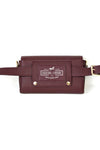 Oakbark & Chrome - Rider Belt Bag in Cabernet - Exceptional Equestrian