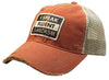 Vintage Life - I Speak Fluent Sarcasm Distressed Trucker Cap - Exceptional Equestrian