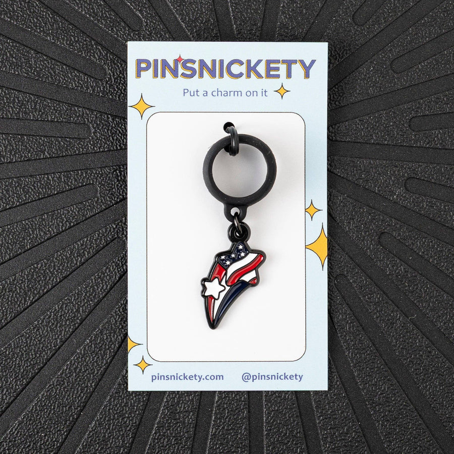 Pinsnickety - Stars and Stripes Crop Charm