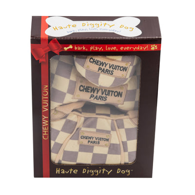 Haute Diggity Dog - LIMITED EDITION Checker Chewy Vuiton Box Set - Exceptional Equestrian