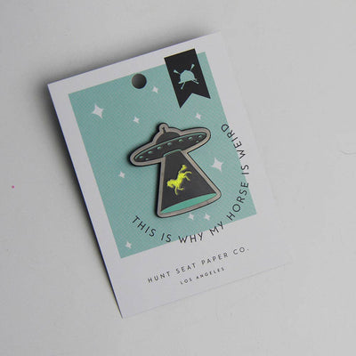 Hunt Seat Paper Co. - Abduction Pony Pin - Equestrian gifts for horse lovers