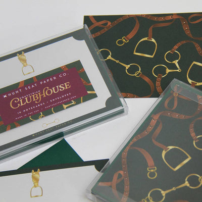 Hunt Seat Paper Co. - Equestrian Clubhouse Notecards