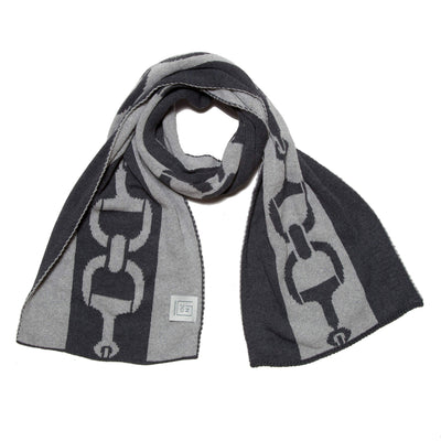 In2Green - Equestrian Snaffle Bit Striped Scarf