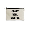 un.sus.tain.a.ble apparel - Supply Canvas Zipper Pouch - 5" x 7" - Money Well Wasted