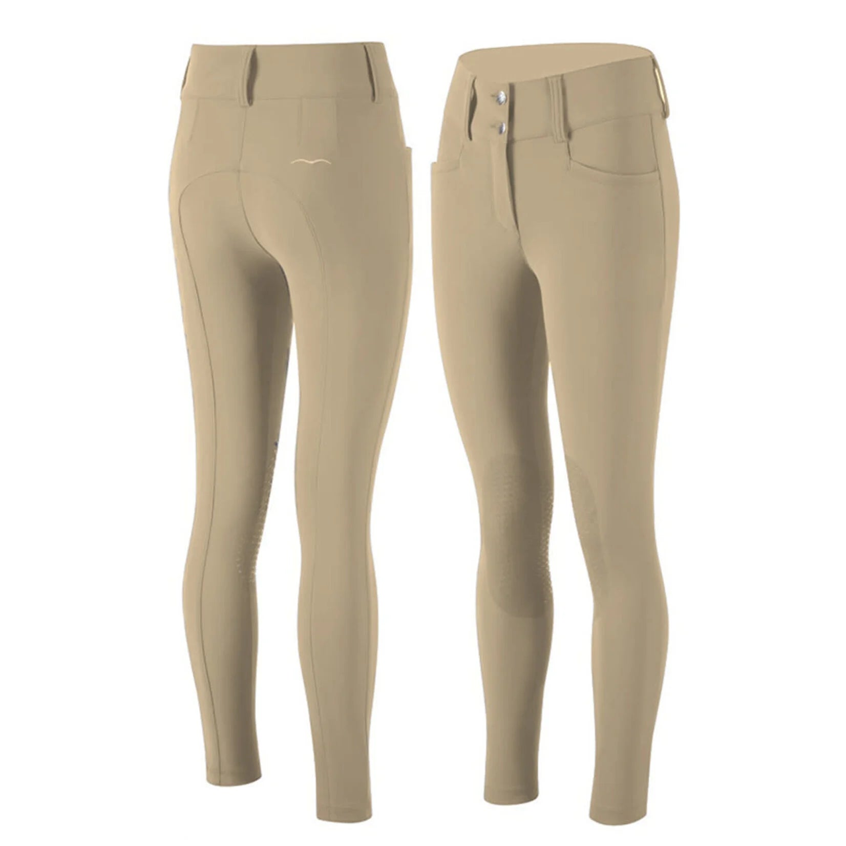 Women’s buy Size 24 Tan Horse Life Knee Patch Horseback Riding Equestrian Breeches