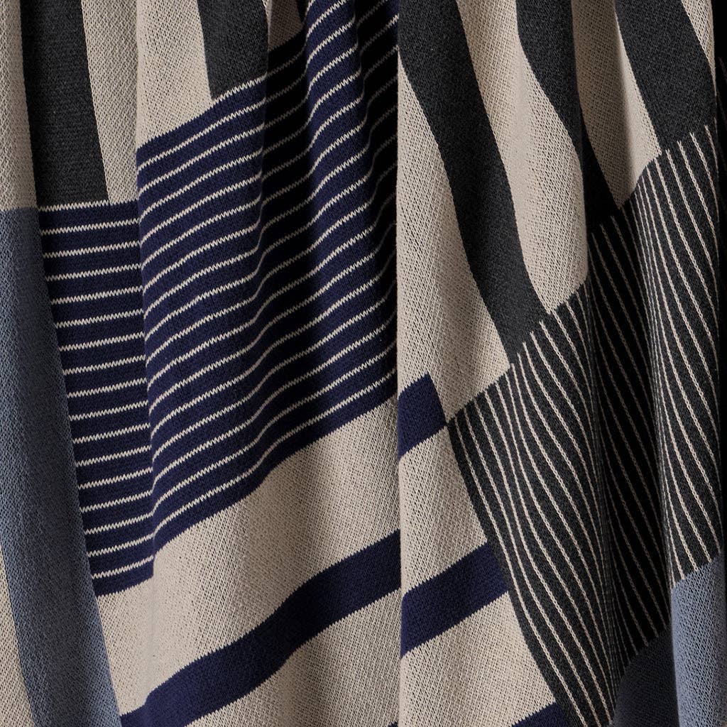 In2Green - Equestrian Stable Stripe Throw Blanket