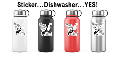 Horse Hollow Press - 3" Tumbler Horse Sticker / Off Course Bucking / WATERPROOF