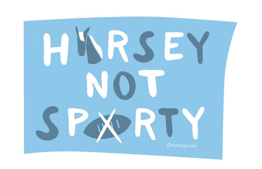 Mare Modern Goods - Horsey Not Sporty