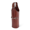 Vagabond House - Premium Genuine Leather Bit Single Wine Bottle Carrier