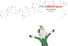 Horse Hollow Press - Horse Christmas Card / OMG Elf / Holiday Greeting Card