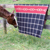 In2Green - Equestrian Horse Bit Plaid Throw Blanket - Exceptional Equestrian