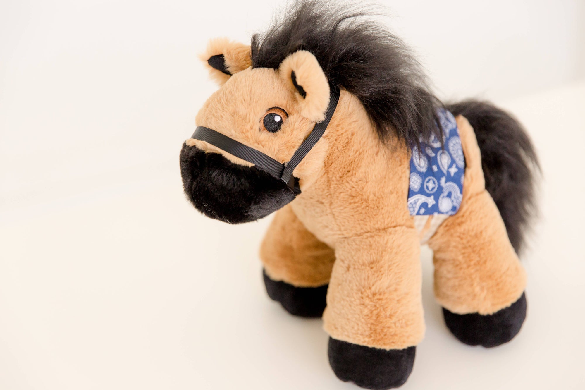Piccoli Horses - WESTERN - CLASSIC PLUSH PONY - Praline