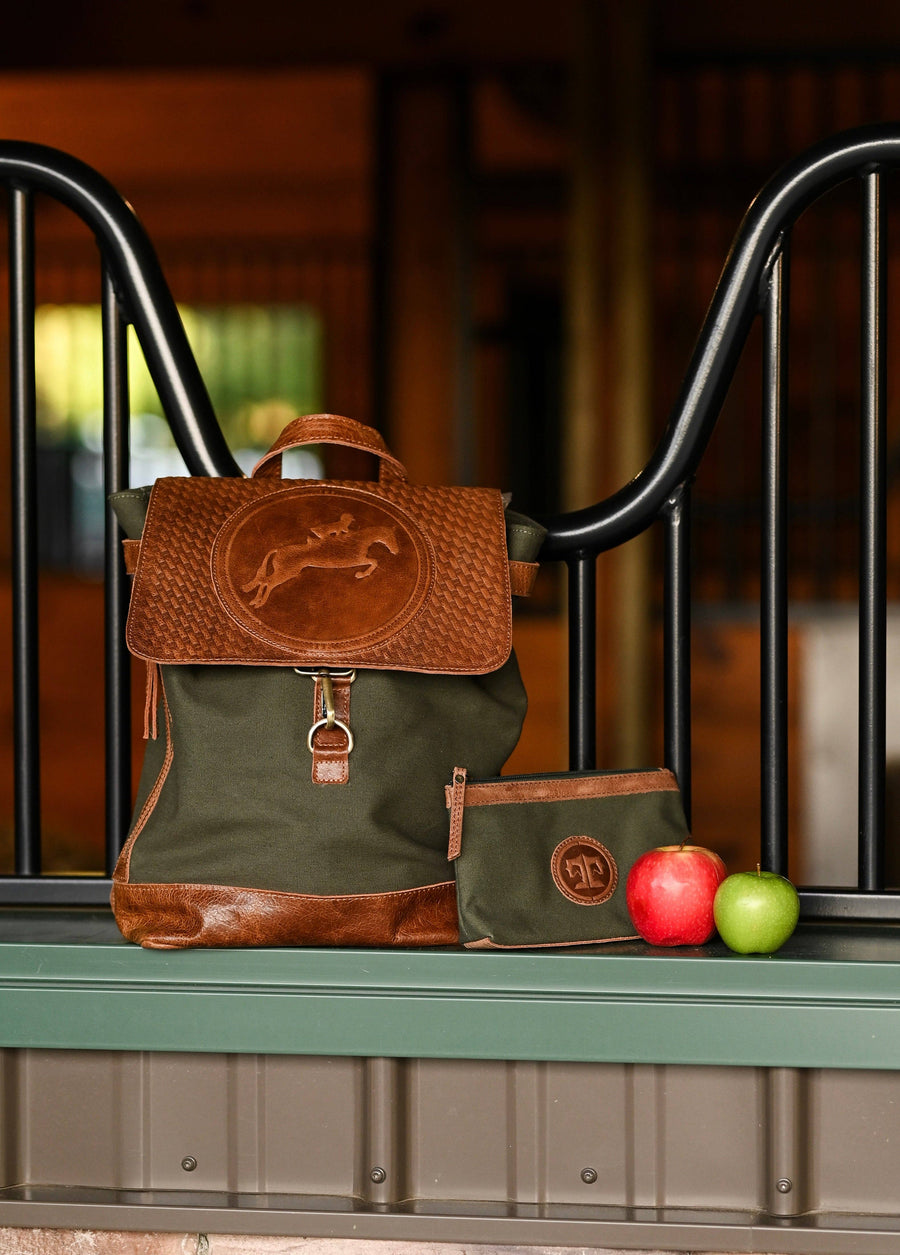 Tucker Tweed Equestrian - Barn Makeup Pouch