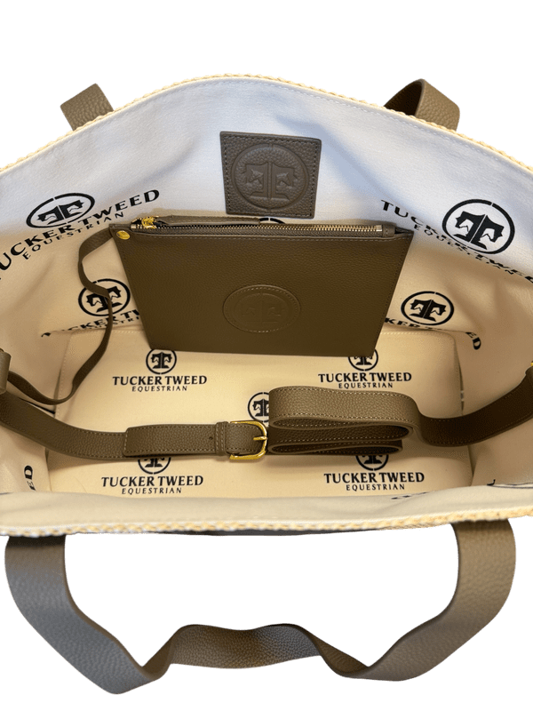 Tucker Tweed Barn to Beach Tote Signature