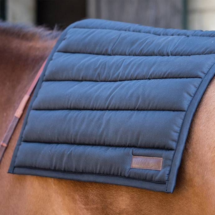 PADDOCK - Big Pad Saddle Pad - Black - Exceptional Equestrian 