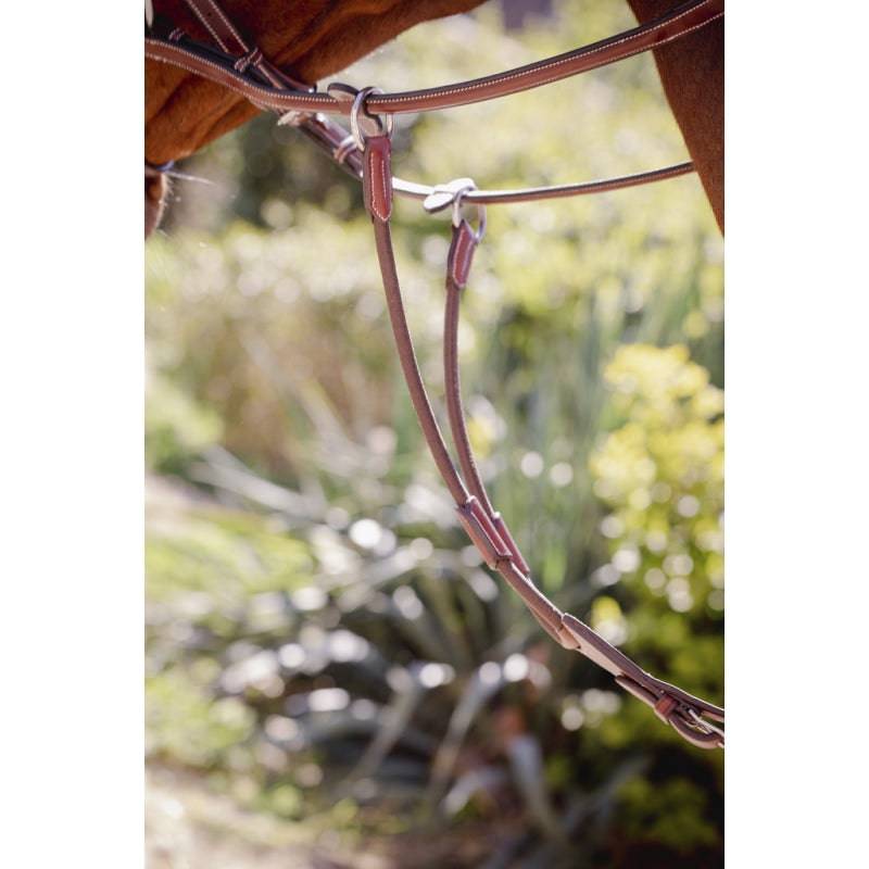 Penelope - Bip Light US Elastic Martingale Attachment - Chestnut - Exceptional Equestrian