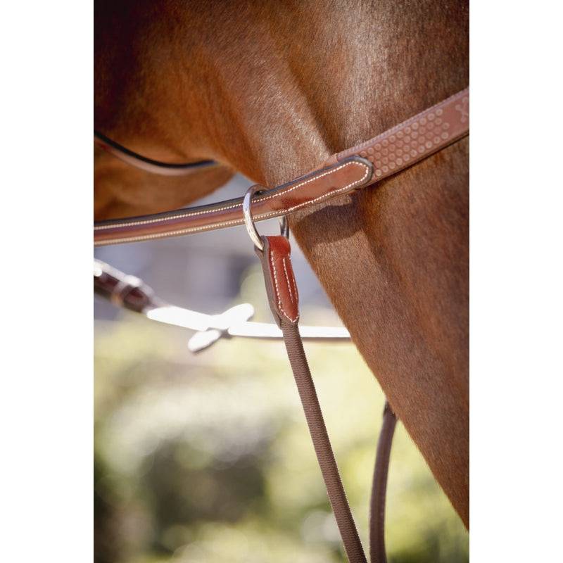 Penelope - Bip Light US Elastic Martingale Attachment - Chestnut - Exceptional Equestrian