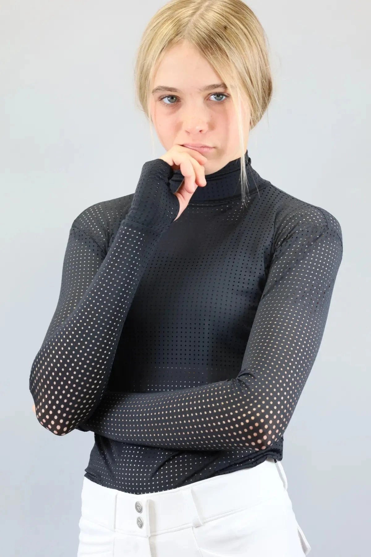 Kismet - "Alexa AIRMAX" Turtleneck Shirt UV with Thumbhole