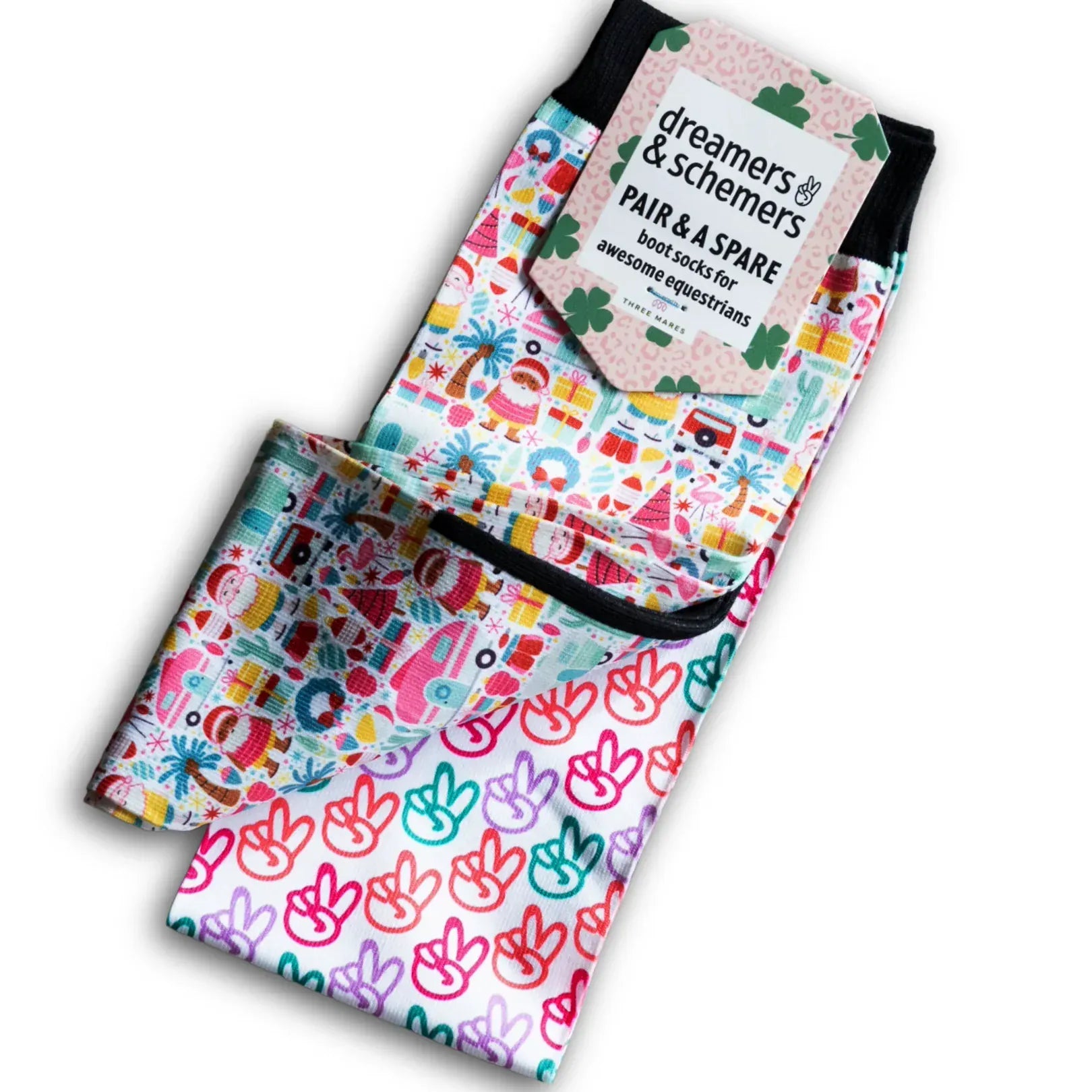 Dreamers & Schemers Deck the Palms Pair & A Spare Socks