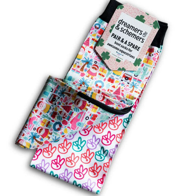 Dreamers & Schemers Deck the Palms Pair & A Spare Socks